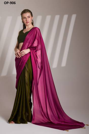 LAXMINAM OP-906 DESIGNER SATIN SAREE WHOLESALER IN INDIA